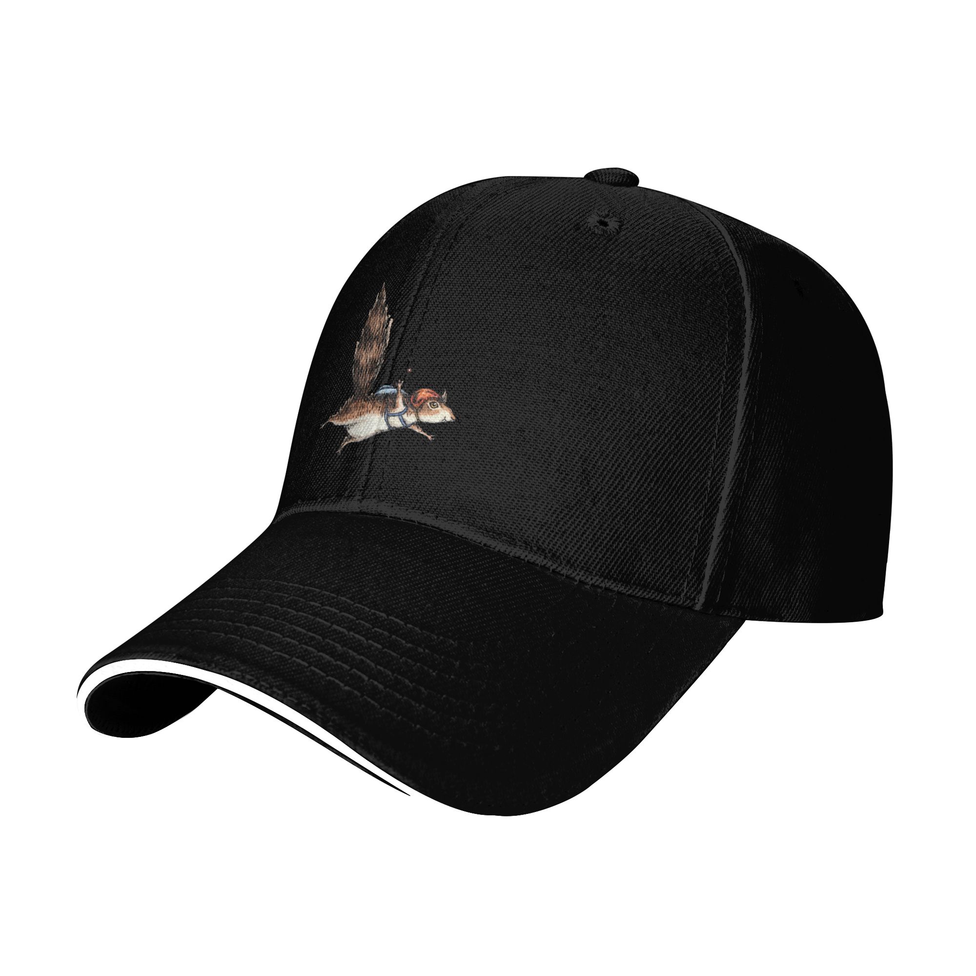 Cap Streetwear Brand - หมวกเบสบอลดีไซน์นักกระโดดร่มกระรอกสกายไดวิ่ง ลดราคาสุดฮอต แบรนด์สตรีทแวร์ หมวกผู้ชาย หมวกดูการแข่งขัน