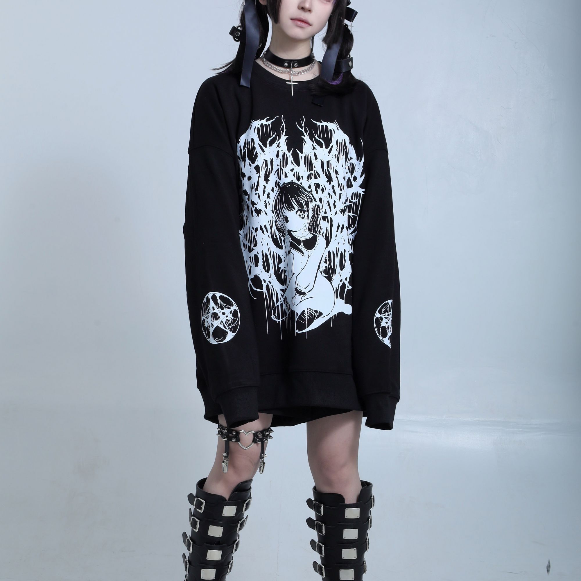 เสื้อยืดแขนยาวผ้าฝ้ายสไตล์ Y2K - Streetwear Brand Y2K บทวิจารณ์และราคา