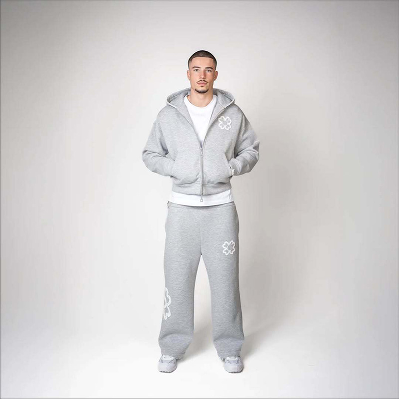 ชุดเซ็ตฮู้ดดี้ซิปติดกระดุมลายใ - Streetwear Brand Y2K บทวิจารณ์และราคา