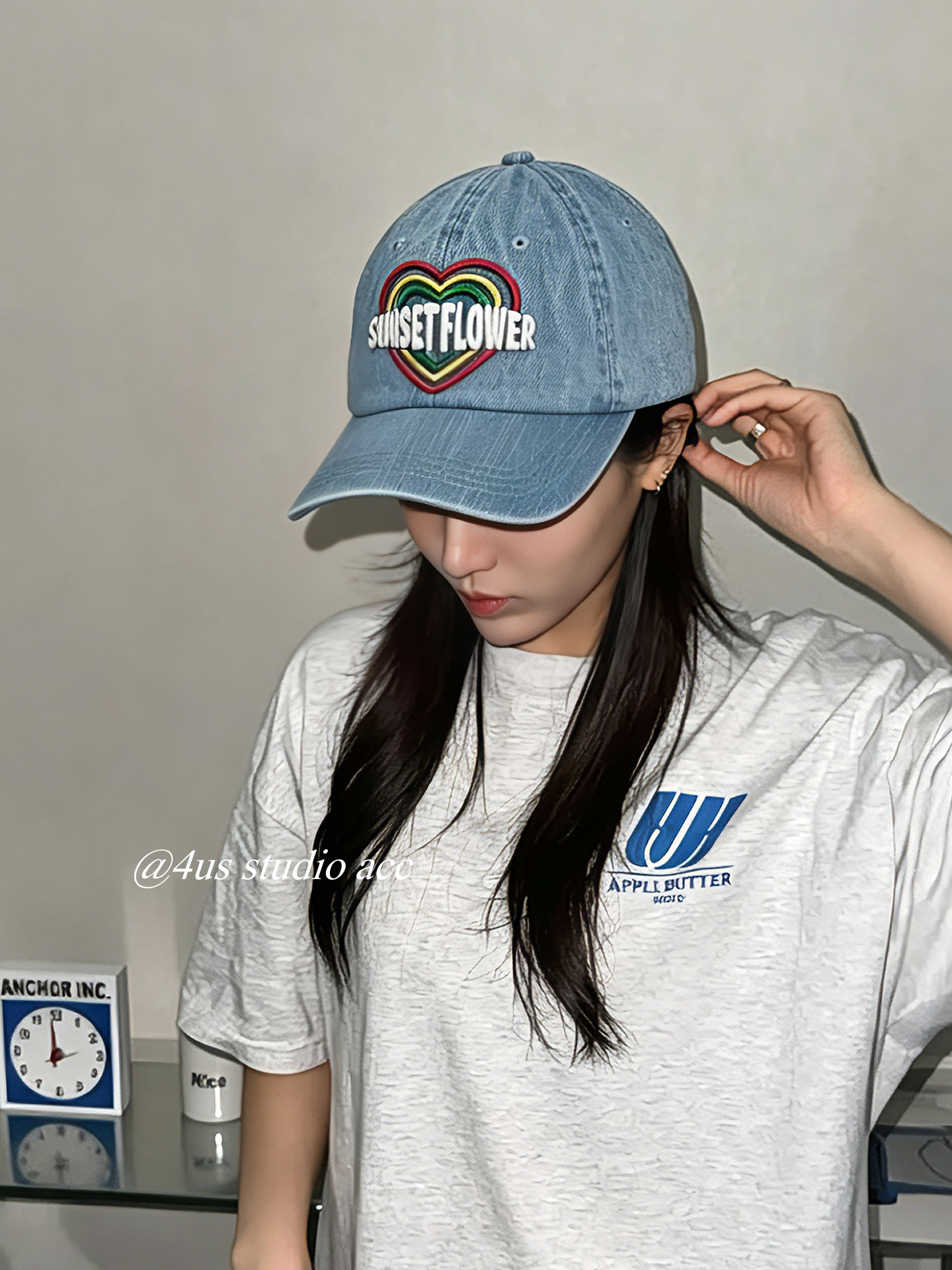 หมวกเบสบอลยีนส์ปักลายวินเทจ -  - Cap Streetwear Brand บทวิจารณ์และราคา