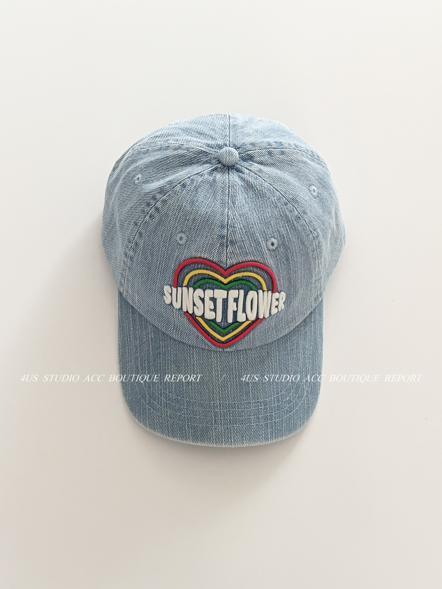 หมวกเบสบอลยีนส์ปักลายวินเทจ -  - Cap Streetwear Brand บทวิจารณ์และราคา