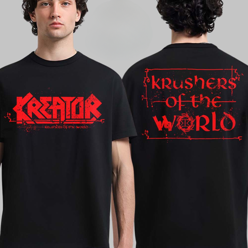 Y2k Kreator Cotton Band Shirt  - Streetwear Brand Y2K บทวิจารณ์และราคา