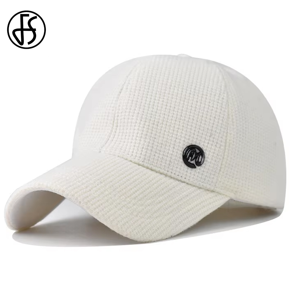 หมวกเบสบอลลายทางสีขาวแบรนด์ FS - Cap Streetwear Brand บทวิจารณ์และราคา
