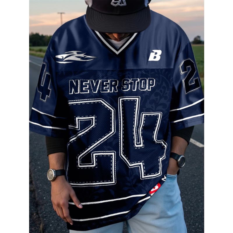 เสื้อเจอร์ซีย์สตรีทแวร์ทรงโอเว - Streetwear Brand Football Jersey บทวิจารณ์และราคา