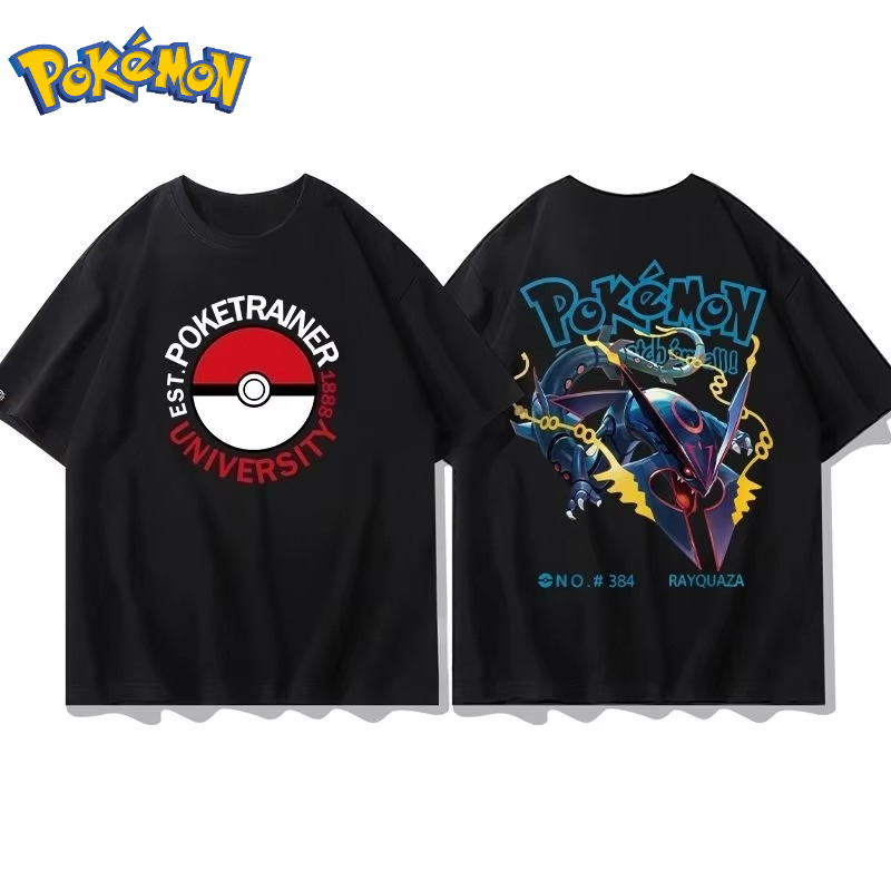 เสื้อยืดลายโปเกมอน 25 ตัว ฤดูร - Streetwear Brand Y2K บทวิจารณ์และราคา