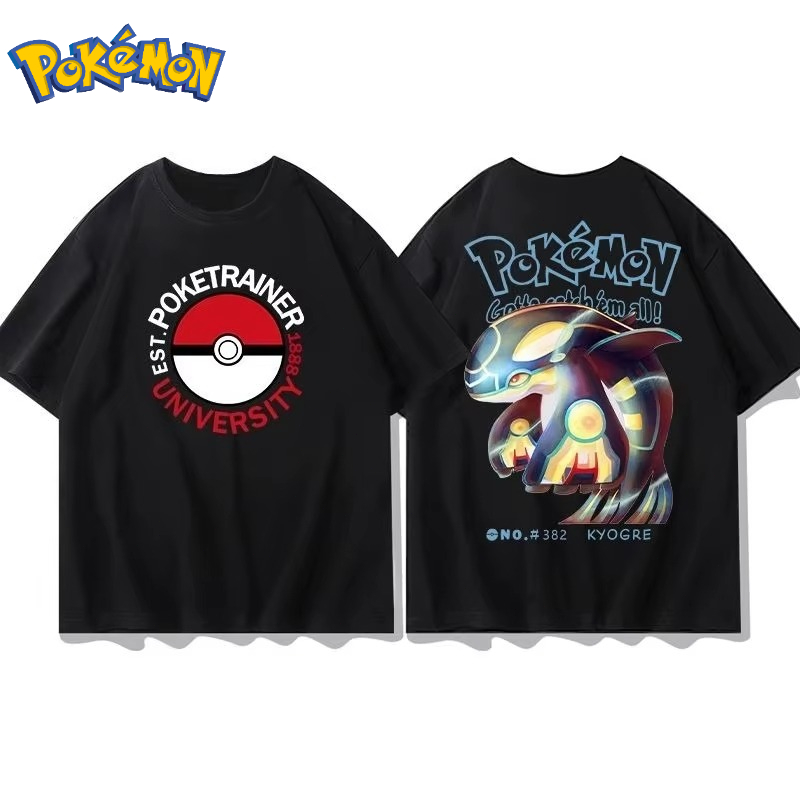 เสื้อยืดลายโปเกมอน 25 ตัว ฤดูร - Streetwear Brand Y2K บทวิจารณ์และราคา