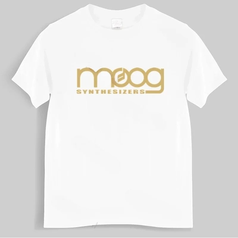 Moog เสื้อยืดแขนสั้นพิมพ์ลายสี - Streetwear Brand Tees บทวิจารณ์และราคา