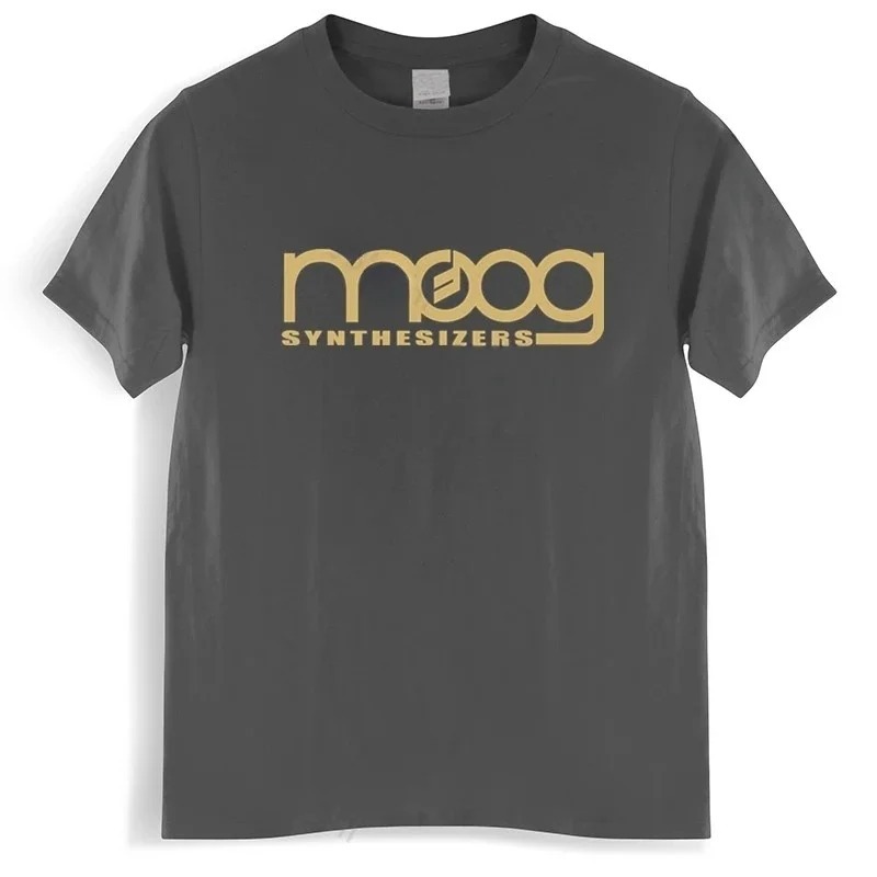 Moog เสื้อยืดแขนสั้นพิมพ์ลายสี - Streetwear Brand Tees บทวิจารณ์และราคา
