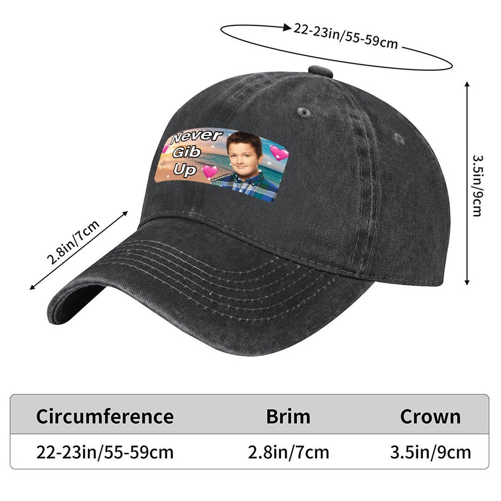 หมวกแก๊ปสติ๊กเกอร์ไม่เคยยอมแพ้ - Cap Streetwear Brand บทวิจารณ์และราคา